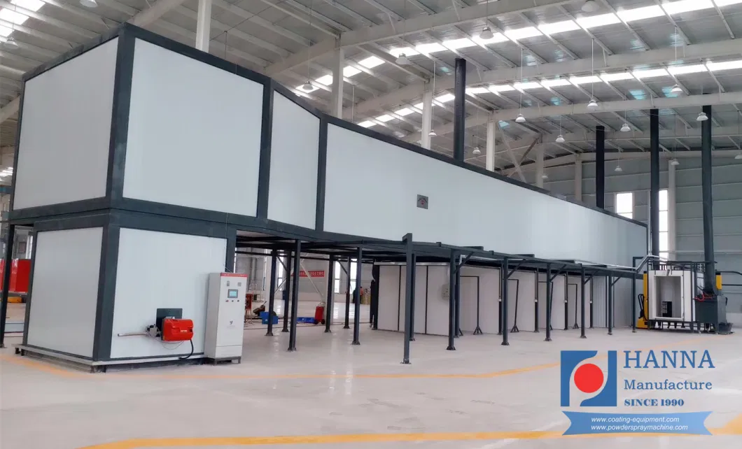 Aluminium Doors Hardwer Powder Coating Line for Sale