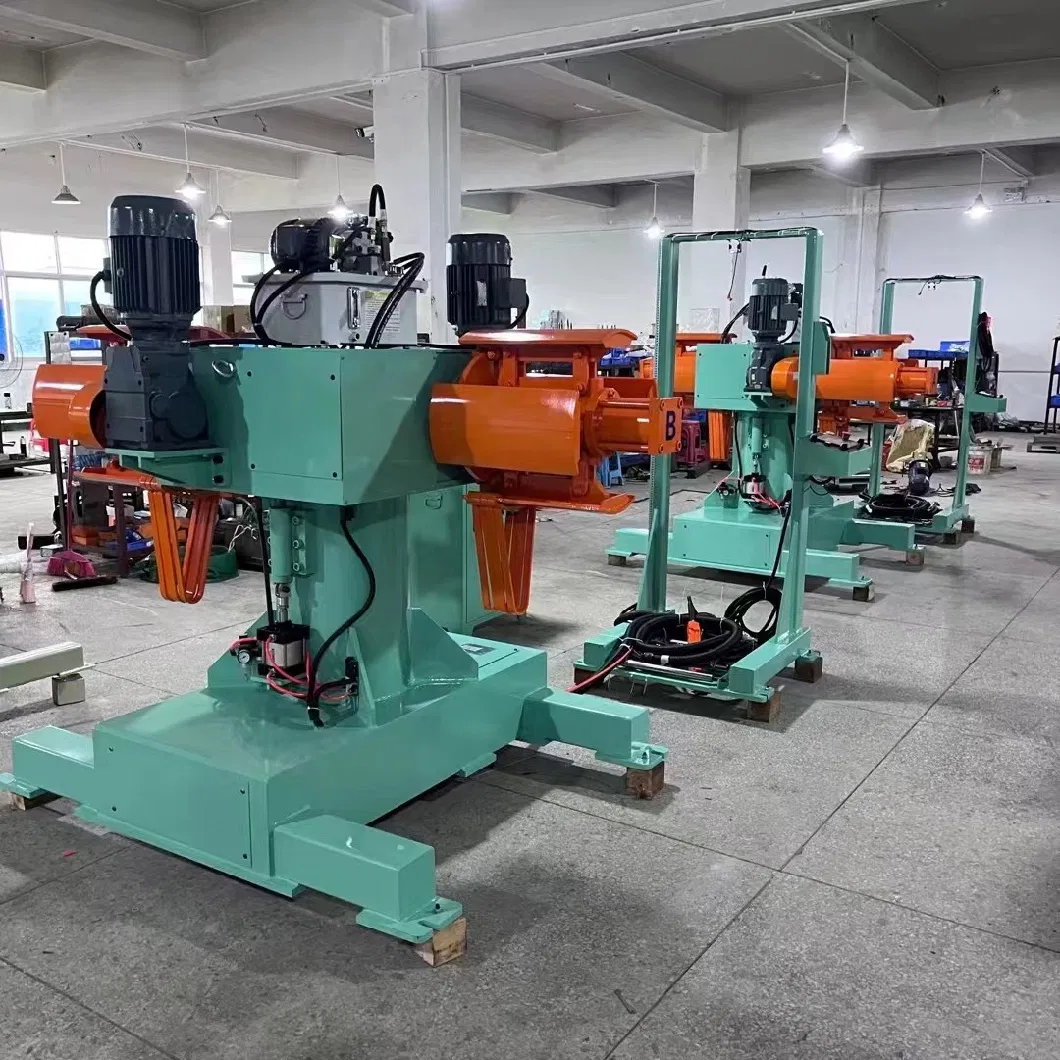 Double Ends Decoiler S Loop Type Straightener Machine for Metal Coil Material