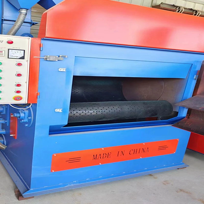 Rubber Tumble Belt Type Shot Blasting Machine for Metal Descaling and Burnishing