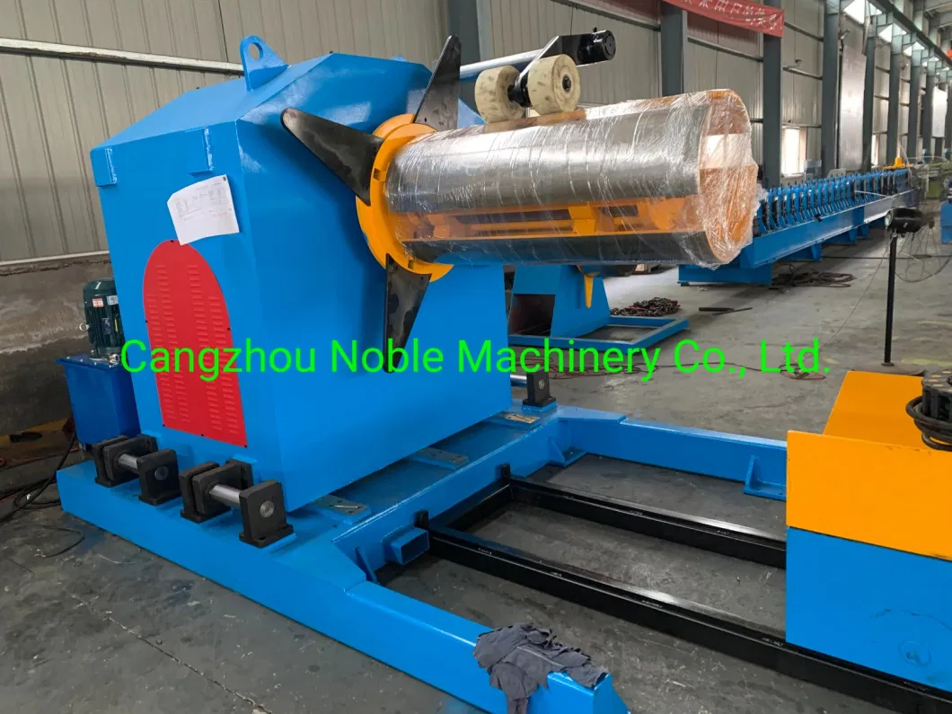 Hydraulic Decoiler with Coil Car Full-Automatic Metal Sheets Decoiler