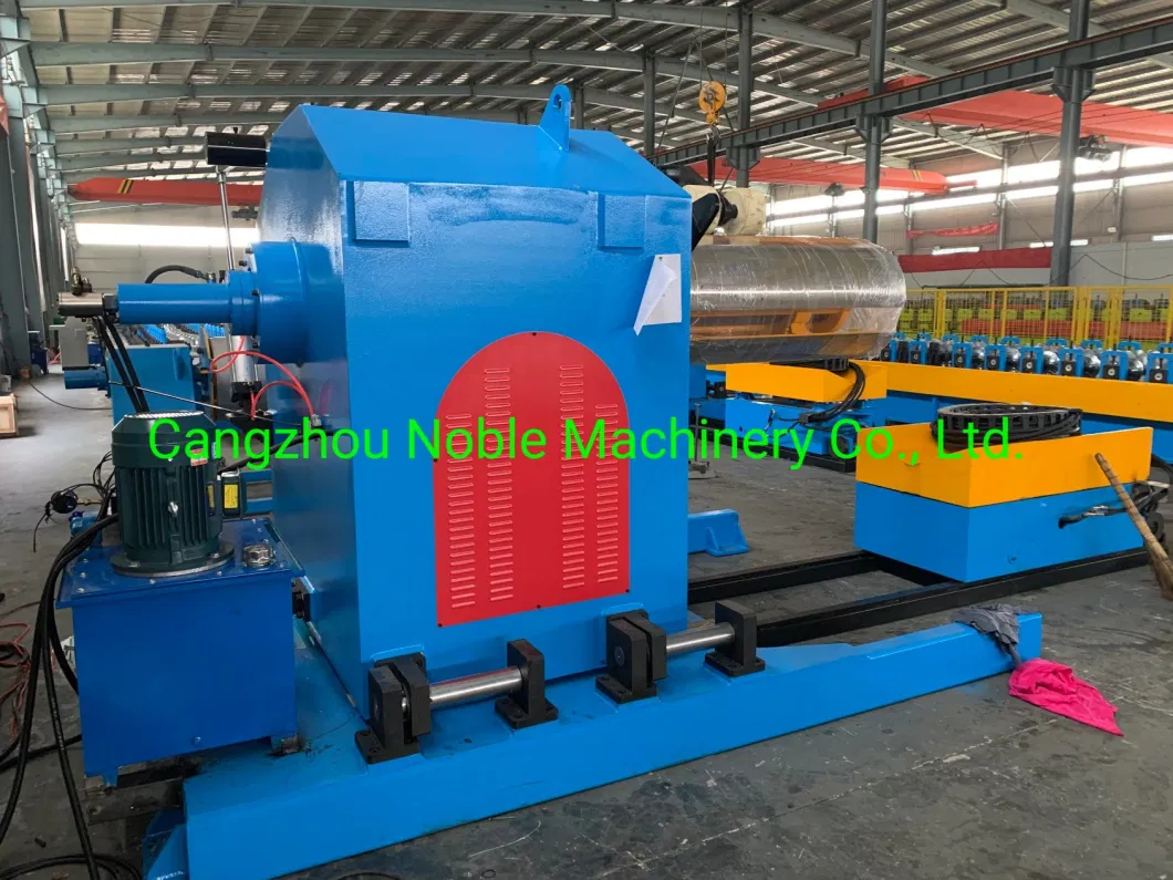 Hydraulic Decoiler with Coil Car Full-Automatic Metal Sheets Decoiler
