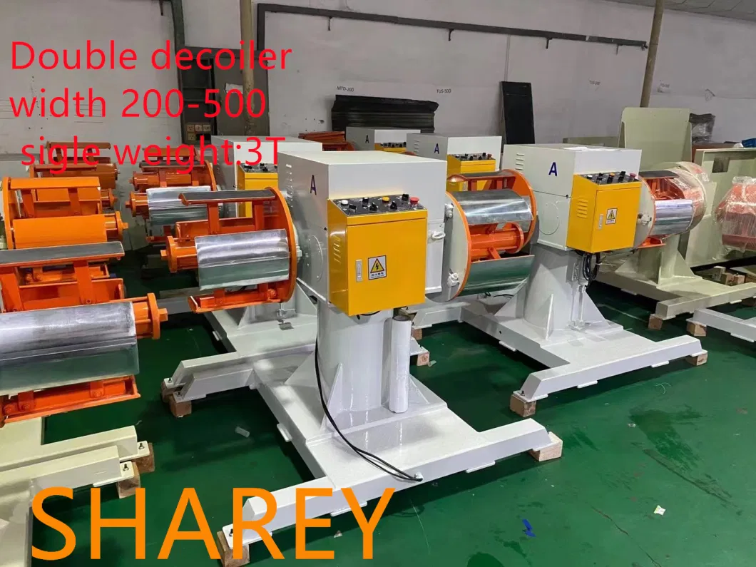 Double Ends Decoiler S Loop Type Straightener Machine for Metal Coil Material