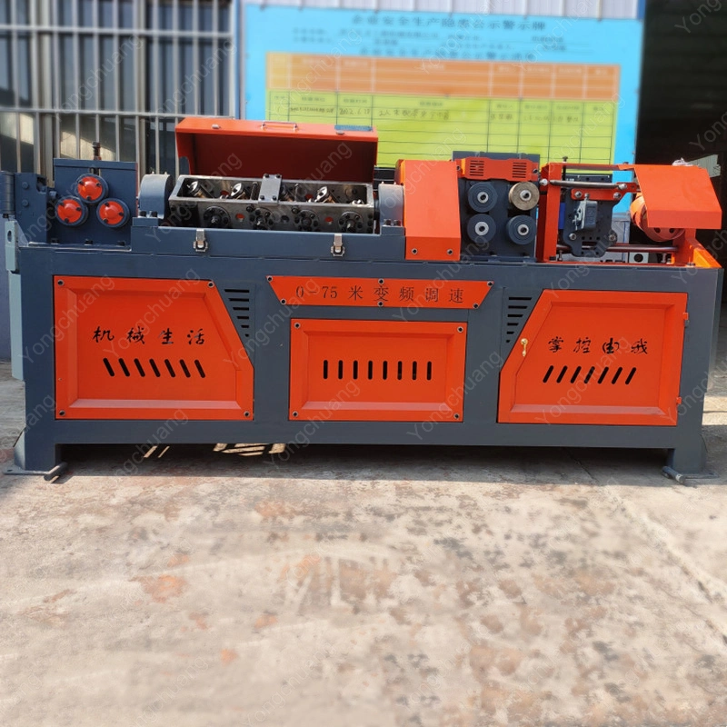 0~75m/Min CNC Frequency Conversion Rebar Straightening and Cutting All-in-One Machine Made in China