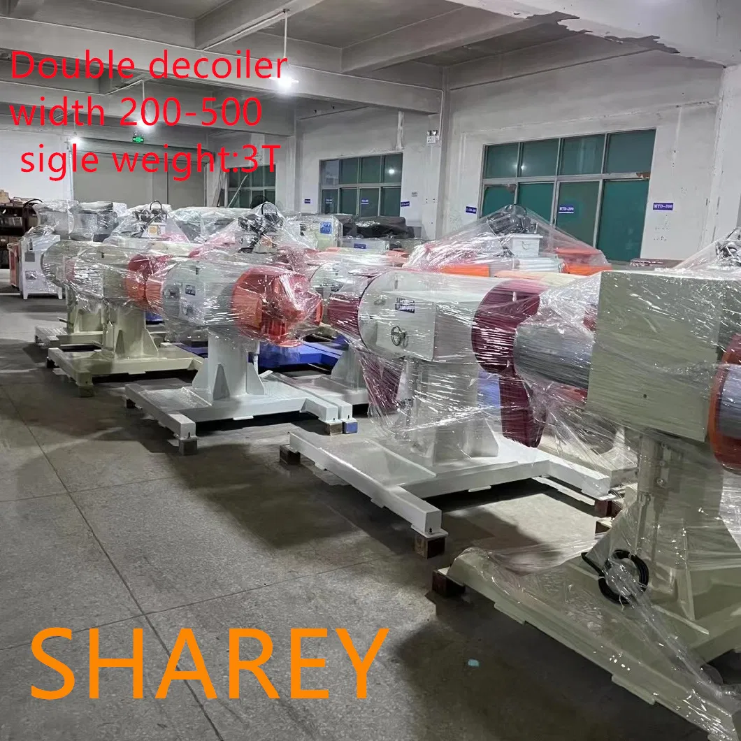 Double Ends Decoiler S Loop Type Straightener Machine for Metal Coil Material