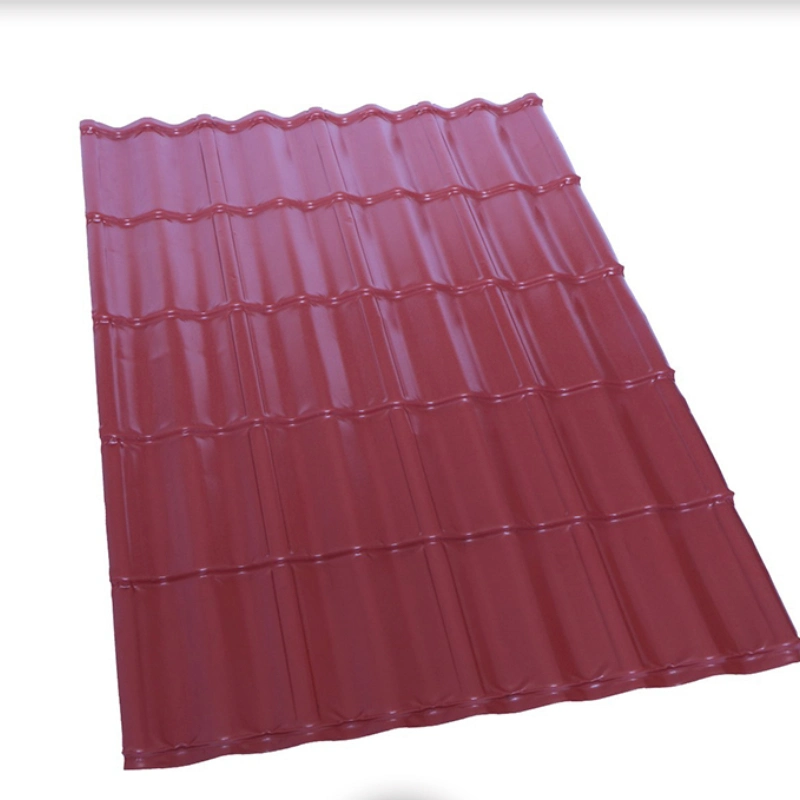 Galvalume Corrugated Roofing Stee Sheet with PE and PVD Coated