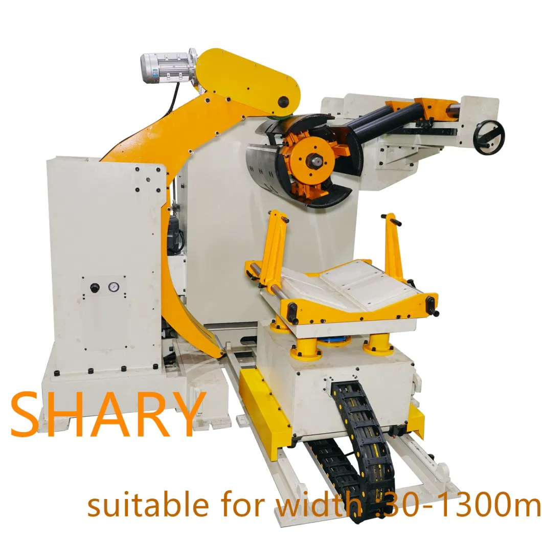 Automatic Stamping Line Metal Sheet Feeder Flattening Machine and Decoiler for Coils