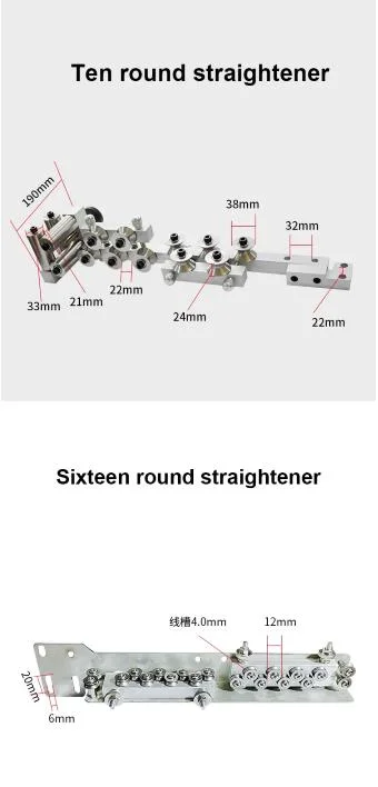 16wheel Pipe Making Machine, Wire Straightening Cable and Cutting Machine