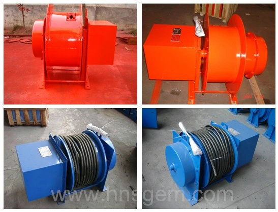 Spring Cable Reel of Slip Ring Mounted Externally