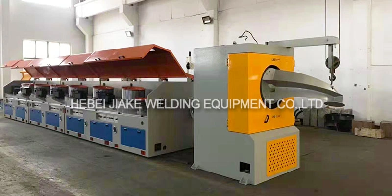 Low Carbon Steel Straight Type Horizontal Wire Drawing Machine