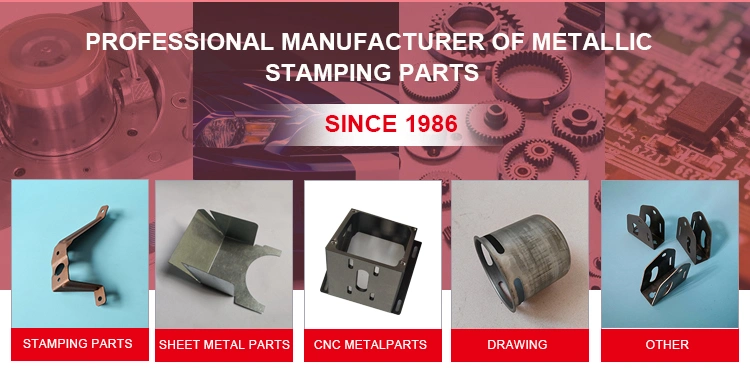 Custom Brass Aluminum Stainless Steel Sheet Metal Deep Drawing Stamping Parts