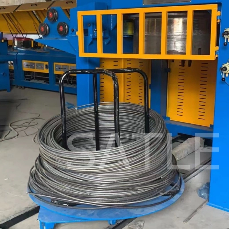 Inverted Vertical Headstand Cable Water Tank Wet Type Wire Drawing Machine