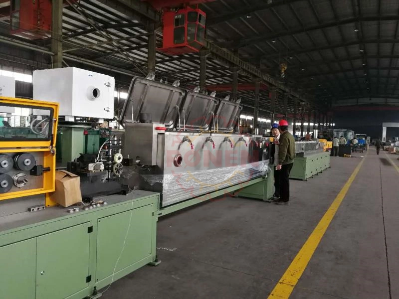 Copper Tubes Annealing Furnace / Wire Copper Tube Continuous Annealing Furnace