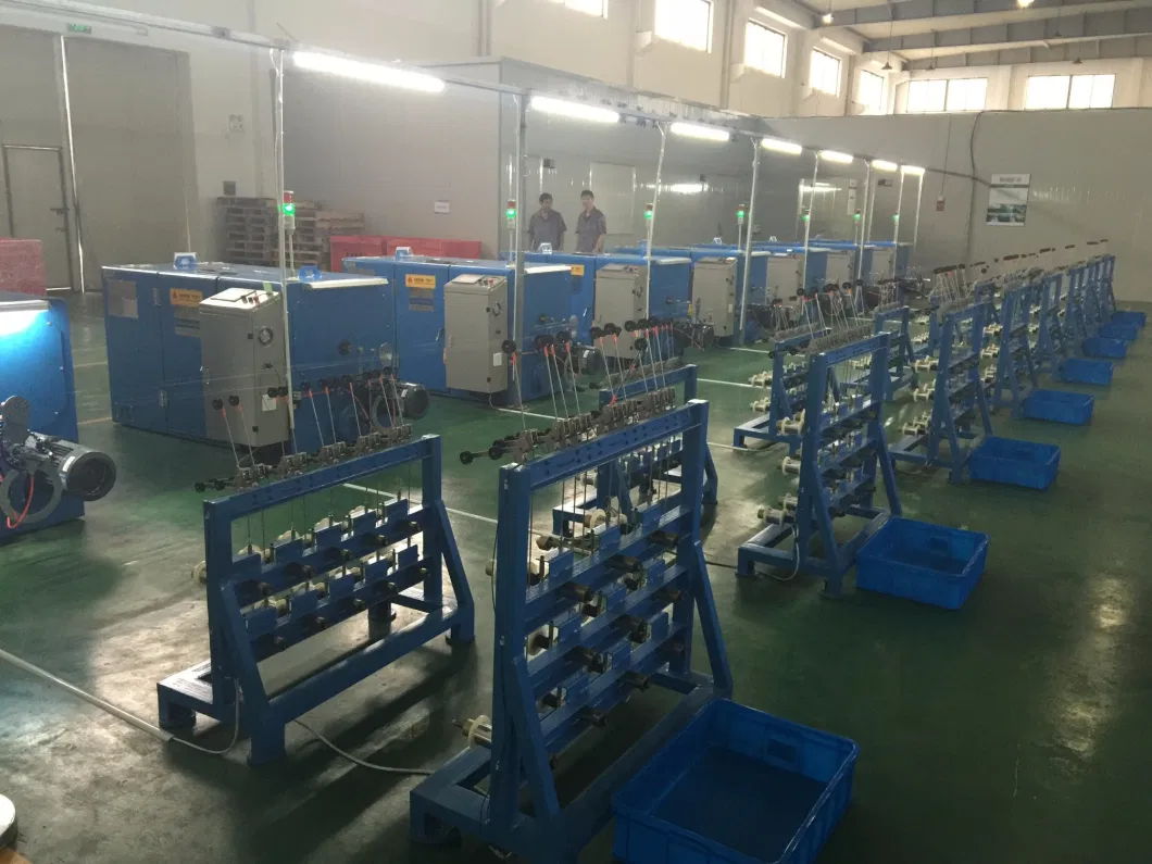 0.05-0.64mm Copper Cable Wire Unilay Twisting Machinery Bunching Stranding Winding Wire Making Machine