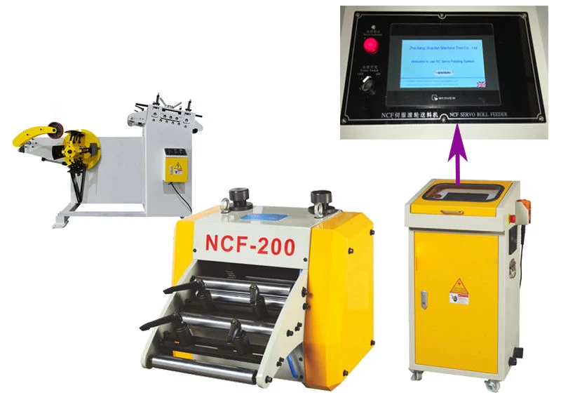 Kinglan Hot Sale Ncf 200 300 400 Servo Feeder UL-200A Decoiler