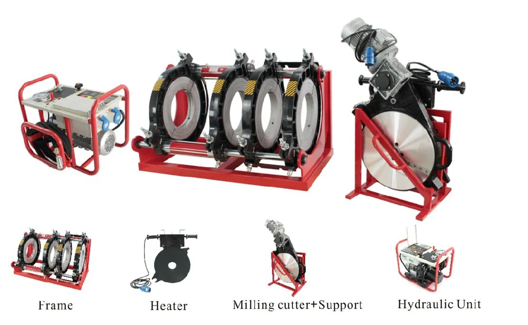Hot Sale 500mm Semi-Automatic Hydraulic Butt Fusion Welding Machine