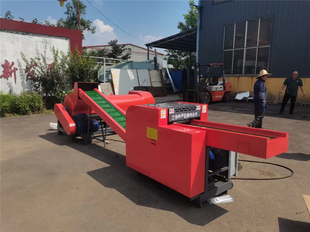 Waste Textile and Cotton Cutting Machine Fabric and Yarn Shredder Capacity 500-1000kg/H Waste Denim Cutter Polyester Fiber Cutting