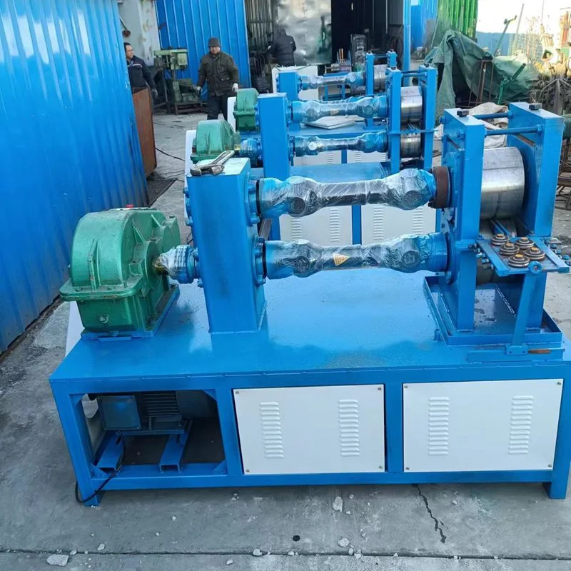 CNC Rebar Straightener Steel Cable Decoiler I Wire Flattening Machine