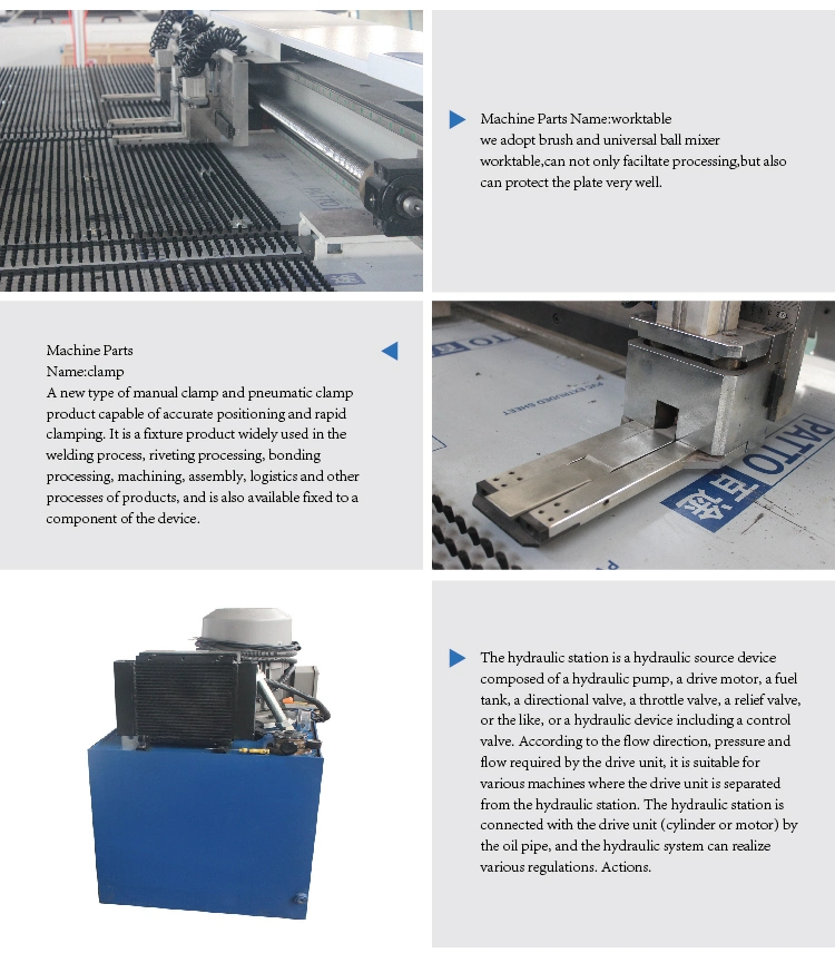 Hydraulic Press CNC Punching Machineshydrolic Punching Machine for CNC Metal Sheet