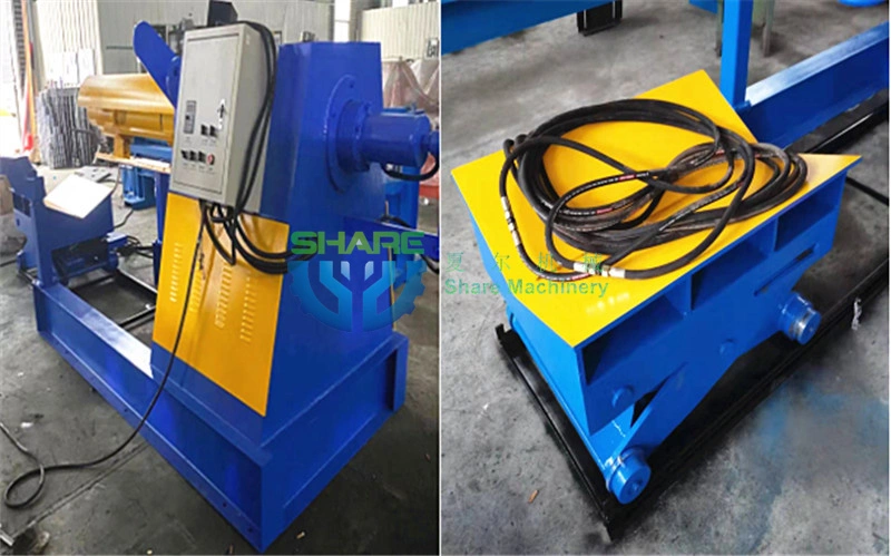 10 Ton Electric Sheet Metal Decoiler Straightener Feeder