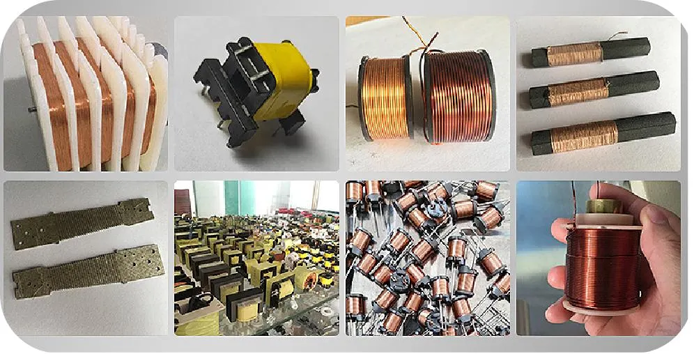 Customied Auto Production Assembly Line Single Spindle Automatic Bobbin Solenoid Coil Copper Wire Winding Machine