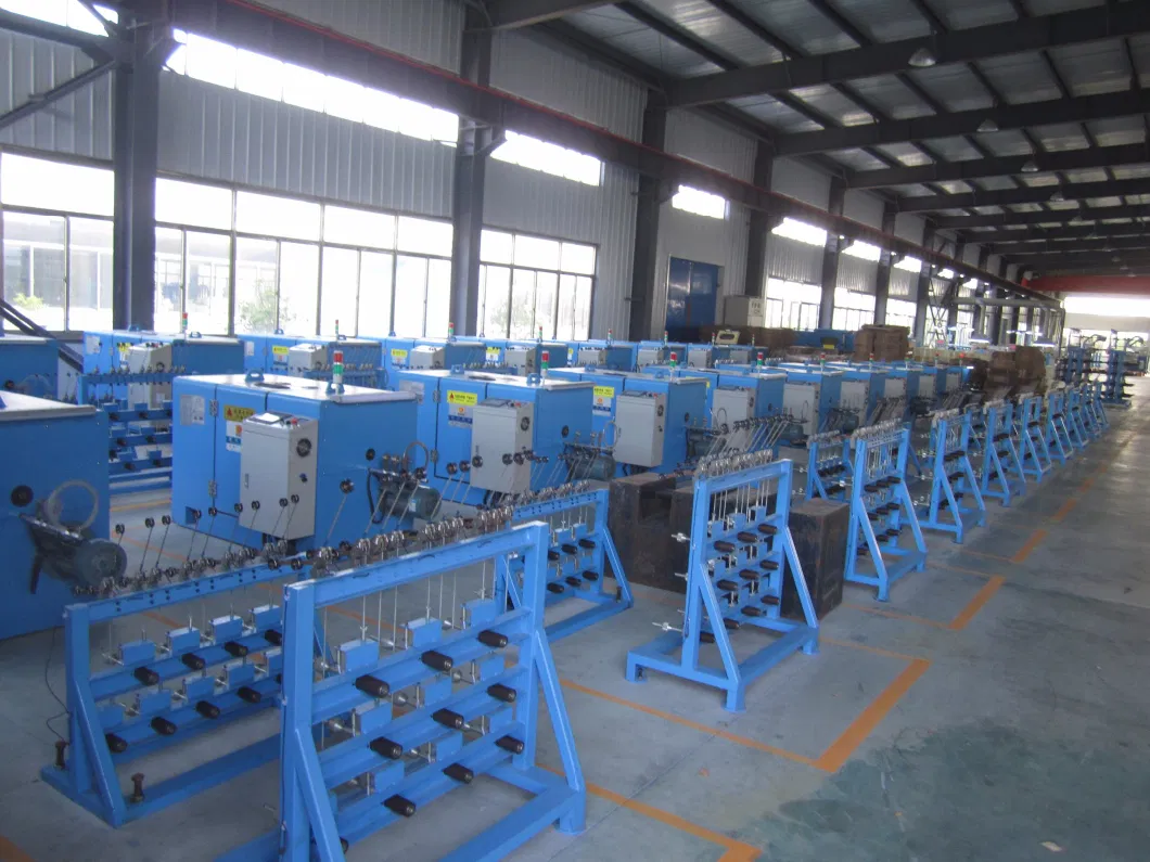 0.05-0.64mm Electrical Copper Cable Wire Making Double Twisting Bunchers Bunching Stranding Winding Machine