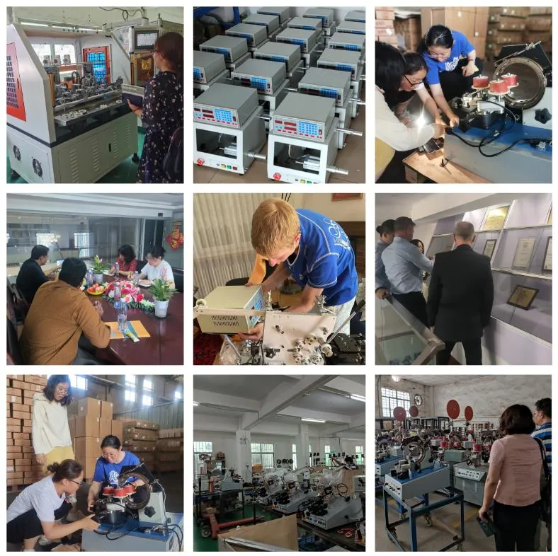 Customied Auto Production Assembly Line Single Spindle Automatic Bobbin Solenoid Coil Copper Wire Winding Machine
