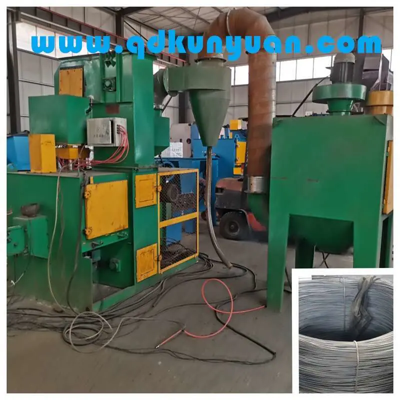 Steel Bar Shot Blasting Machine for Steel Wire Coil Cleaning Abrator