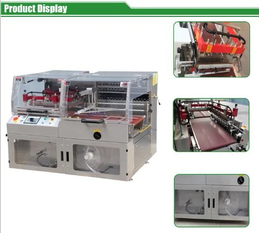 Fully Auto High-Speed Packing Quality Vertical L Bar Sealer Automatic Heat Shrink Packaging Wrapping Machine