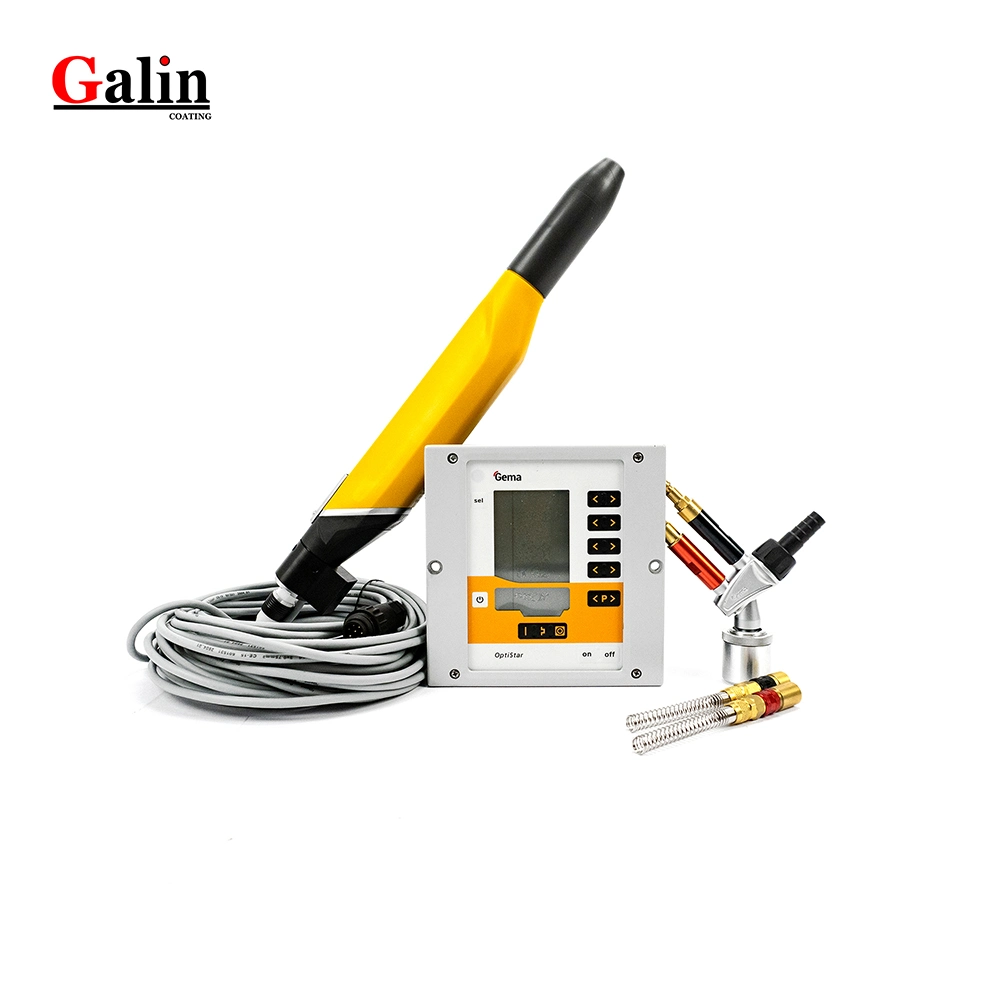 Gemaa Galin Optigun Ga03 Automatic Powder Coating Gun with 20m Cable 1010 198 for Optistar Cg12 Control Unit