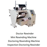 Advanced Plastic Film Slitter Rewinder Machine with Unwinding Unit.