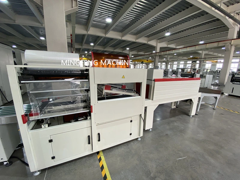 Dfj-A4 Automatic 2 Stand Unwinding Roll A4 Copy Paper Sheeting Machine with Overwrapping Equipment