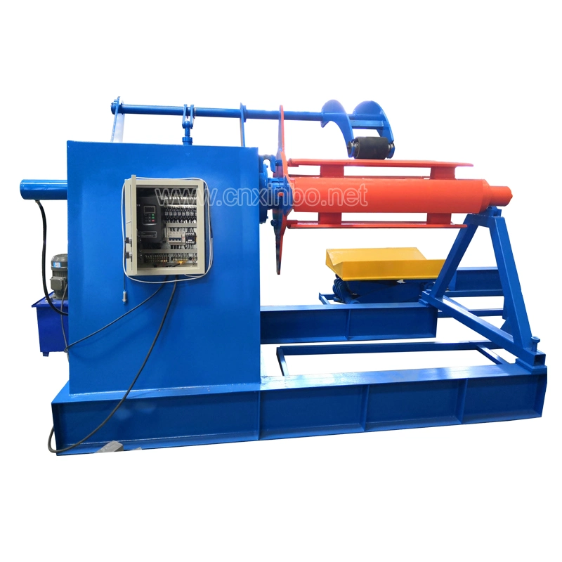 Xinbo Color Steel Coils Auto Hydraulic Uncoiler in Hebei Province China