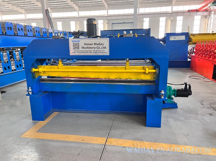 Hydraulic Sheet Metal Straightening and Cutting Machine