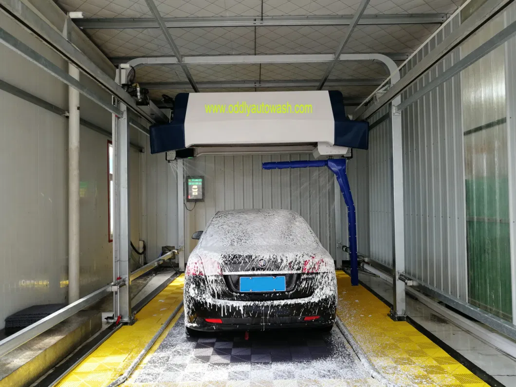 Oddly Automatic 360 Car Wash Equipment with Moveable Drying