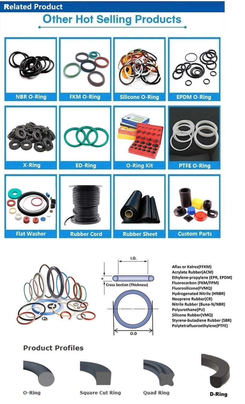Hydraulic Maintenance Excavator O-Ring Seal Kit Box C-Type Oil-Proof Machine Seal Ring Safety Protection