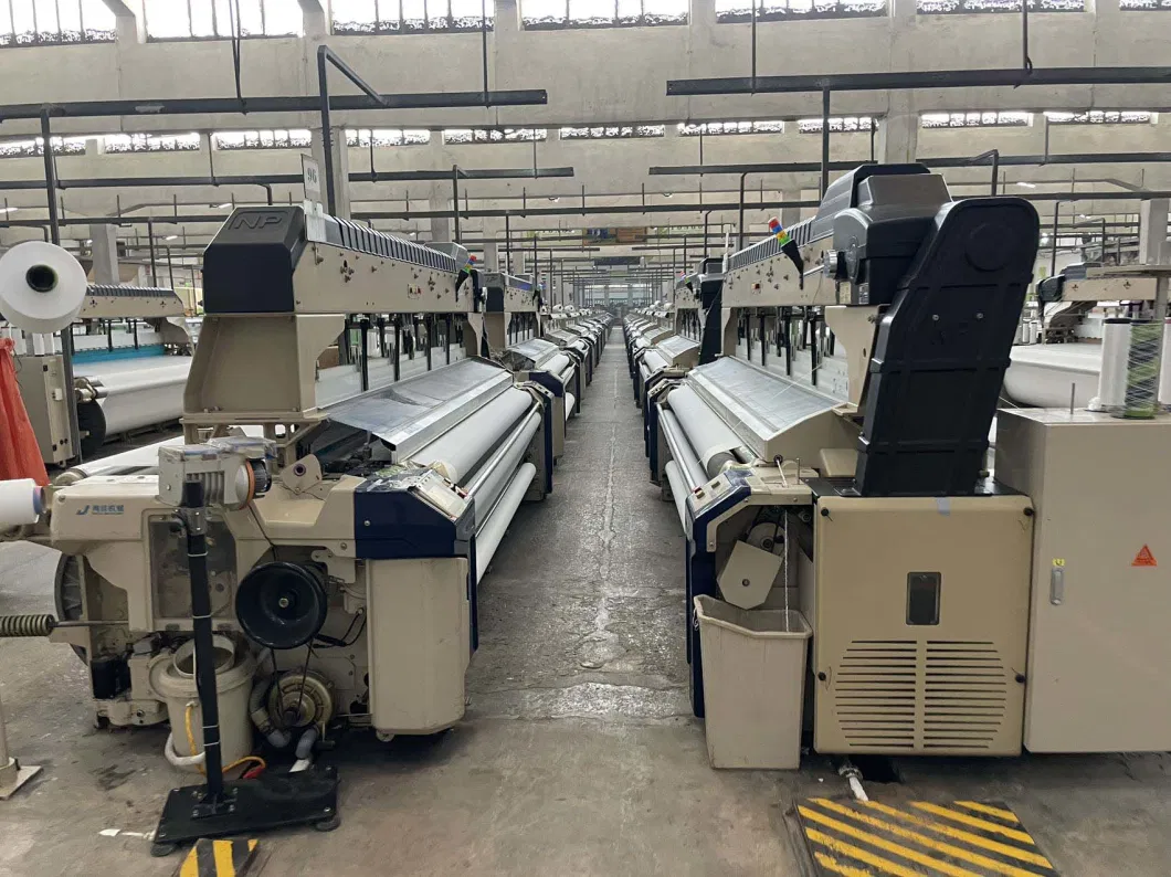 Double Nozzle High Speed Computerized Air Jet Weaving Textile Machine with Crank Shedding for Medical Gauze.