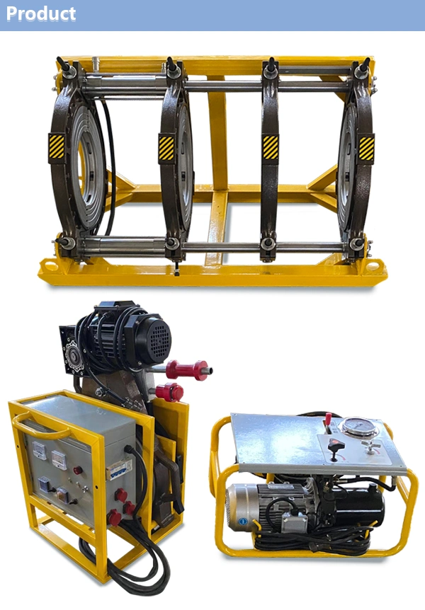 High-Quality 600mm PVDF Pipe Automatic Fusion Butt Welding Machine Good Price