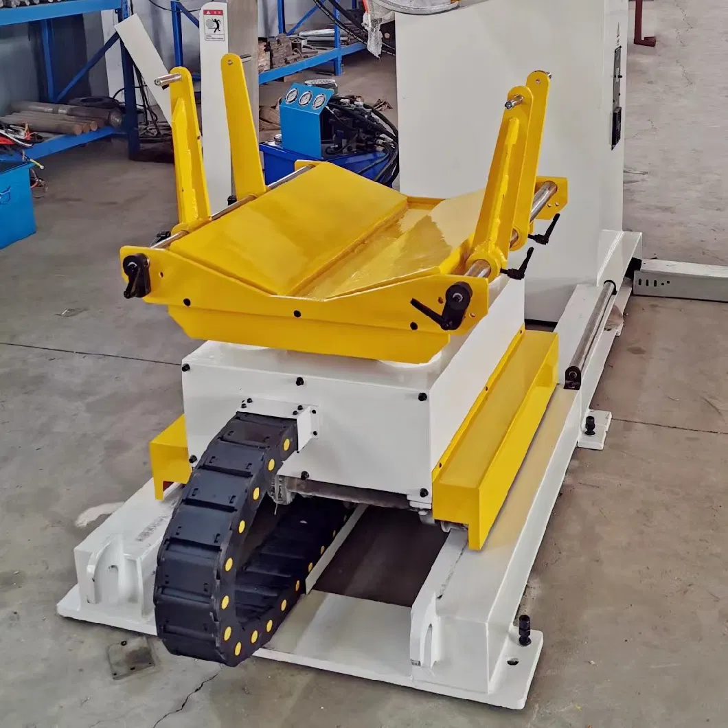 Coil Handling &amp; Pressfeed Linesuncoiler, Straightener and Feeder 3 in 1 Machine with Cutting System for Wire Mesh Stamping