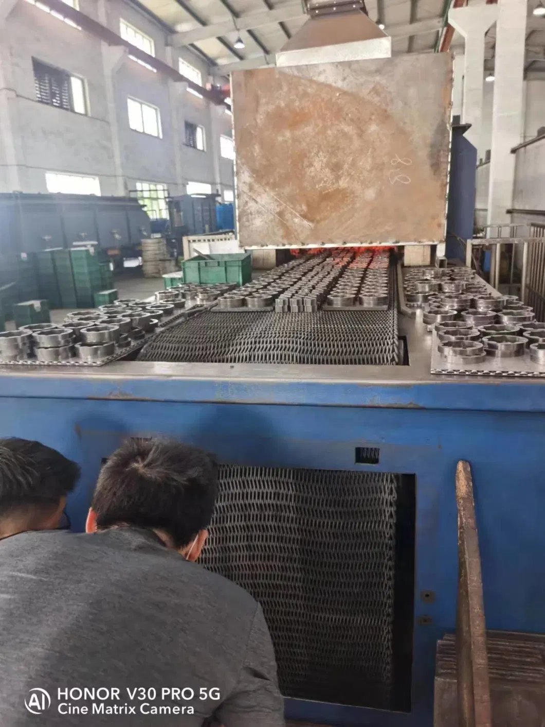 Heat Resistant Metal Stainless Steel Oven Conveyor Belt Braided Mesh Conveyor Belt Annealing