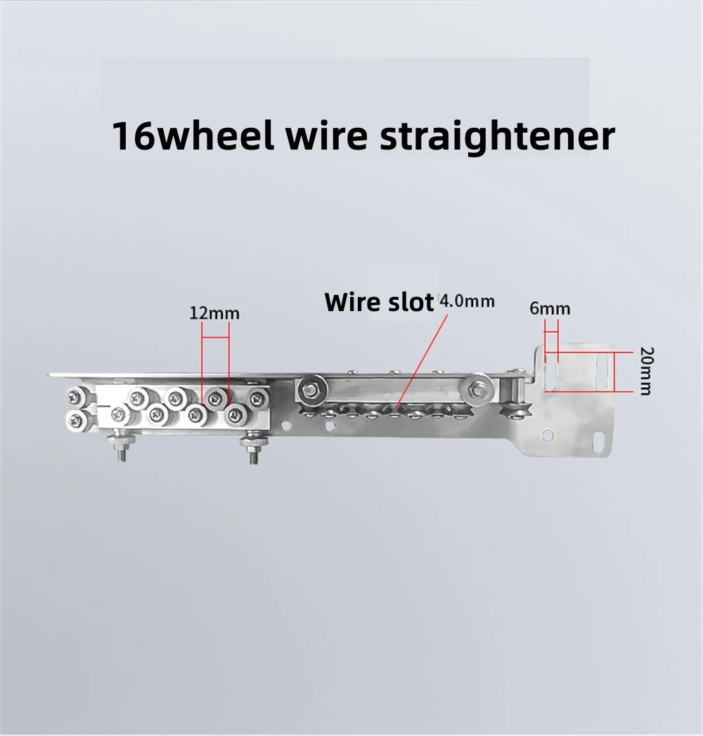 16wheel Pipe Making Machine, Wire Straightening Cable and Cutting Machine