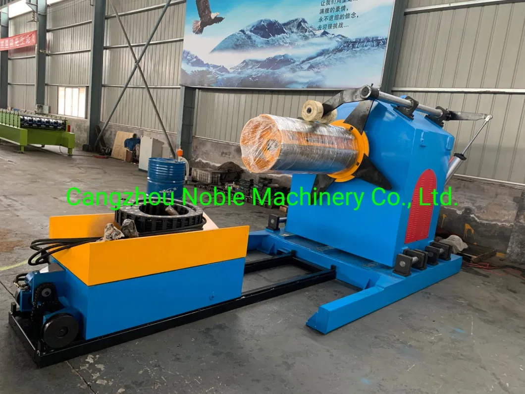 Low Price Hydraulic Decoiler Uncoiler with Coil Car Use for Steel Roofing Roll Forming Machine