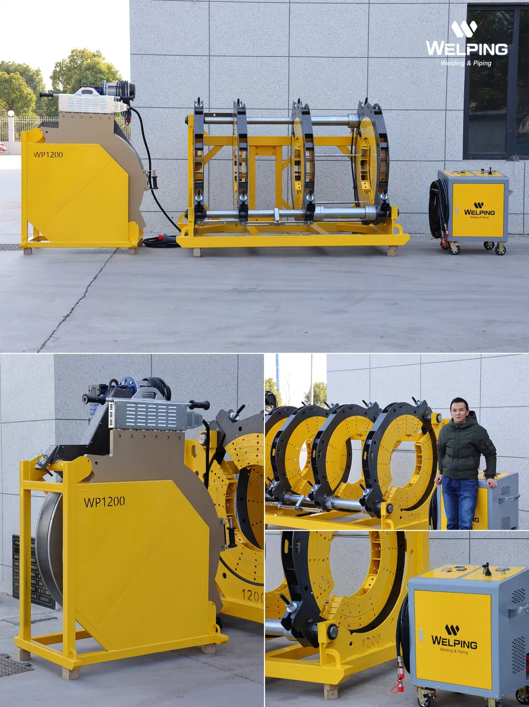 1000 1200mm HDPE Welding Machine PE Pipe Butt Fusion Machine Price