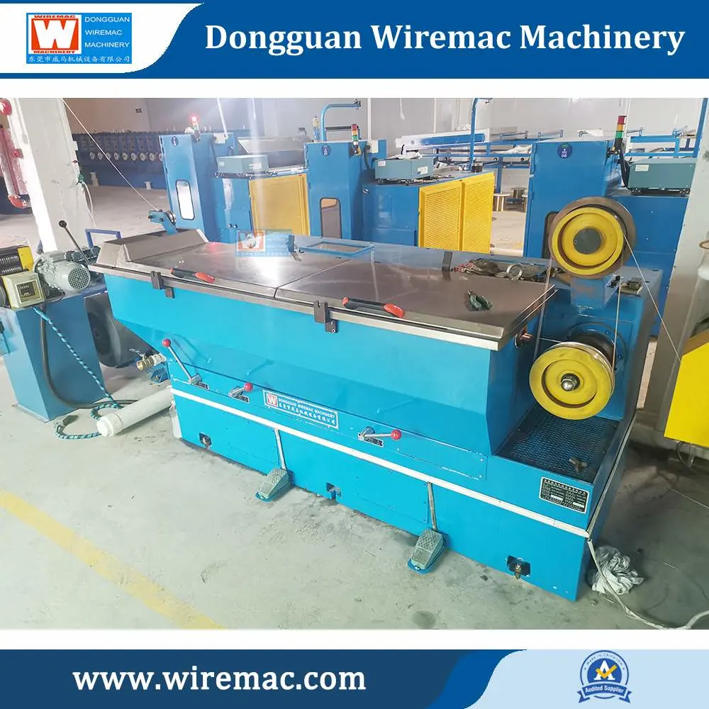 Water Oil Tank Wire Drawing Process of Copper Aluminum Wire Machine