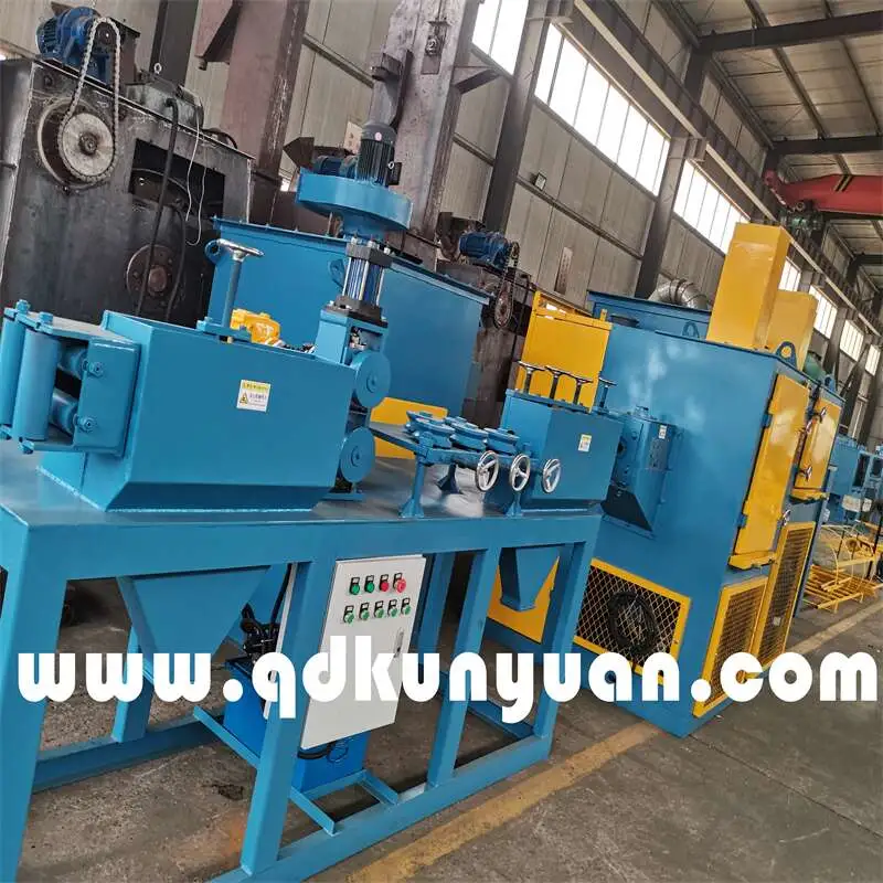 Steel Bar Shot Blasting Machine for Steel Wire Coil Cleaning Abrator