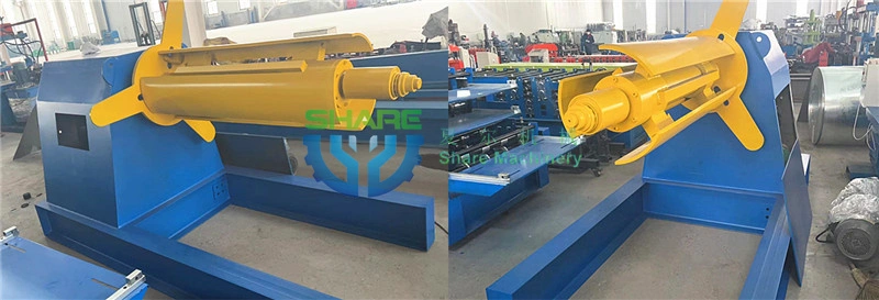 10 Ton Electric Sheet Metal Decoiler Straightener Feeder