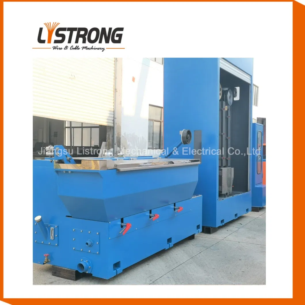 Listrong 0.4-1.2mm 2 Wires Multi Copper Wire Drawing Machine 17 Dies