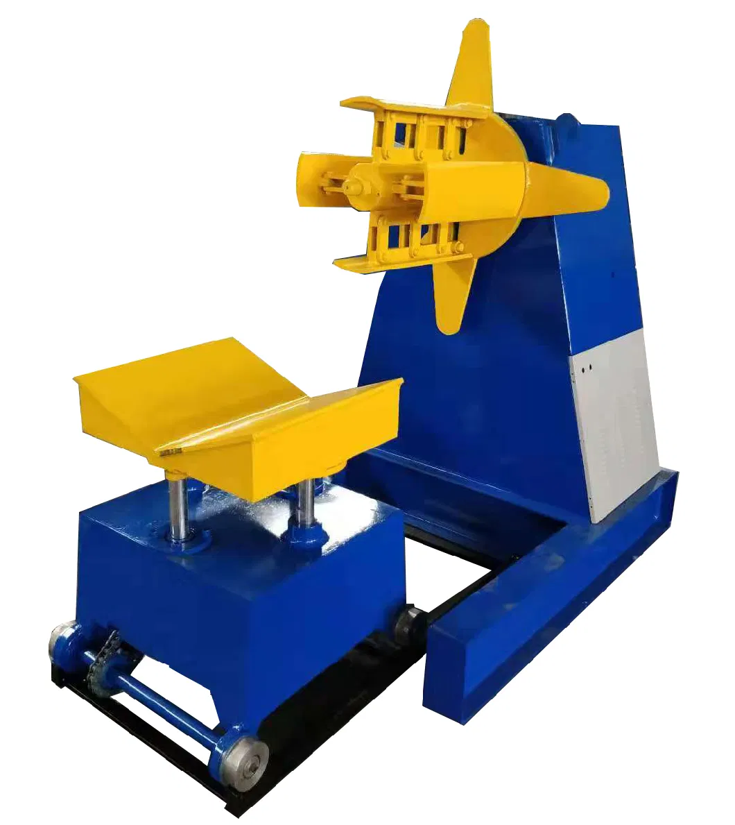 Automatic Hydraulic Uncoiler Decoiler Machine Hydraulic Automatic Steel Sheet Decoiler Machines China Uncoiler for Roll Forming