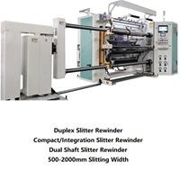 Advanced Plastic Film Slitter Rewinder Machine with Unwinding Unit.