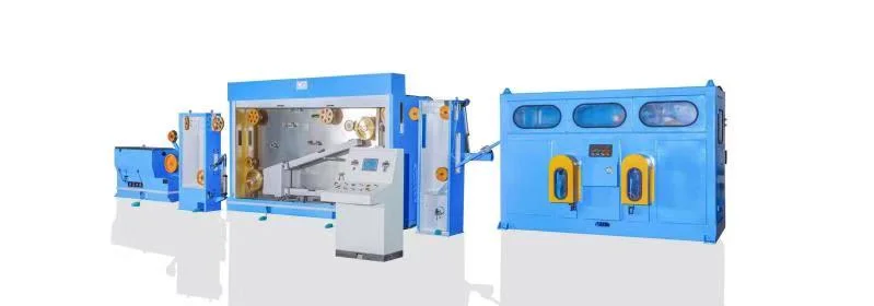 Low Carbon Copper and Cable Steel Wire Continuous Straight Line Dry Type Wire Drawing Machine