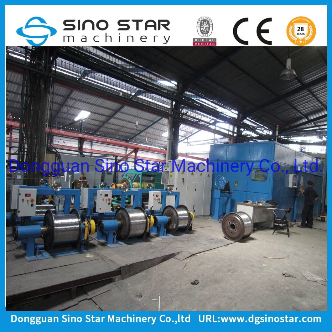 High Speed Twisting Bunching Stranding Winding Making Machine for Bare Copper and Aluminium Cables